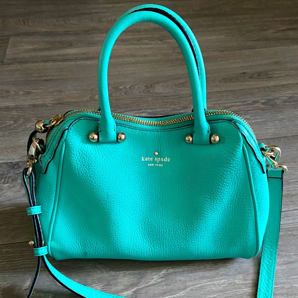 Teal Kate Spade Purse